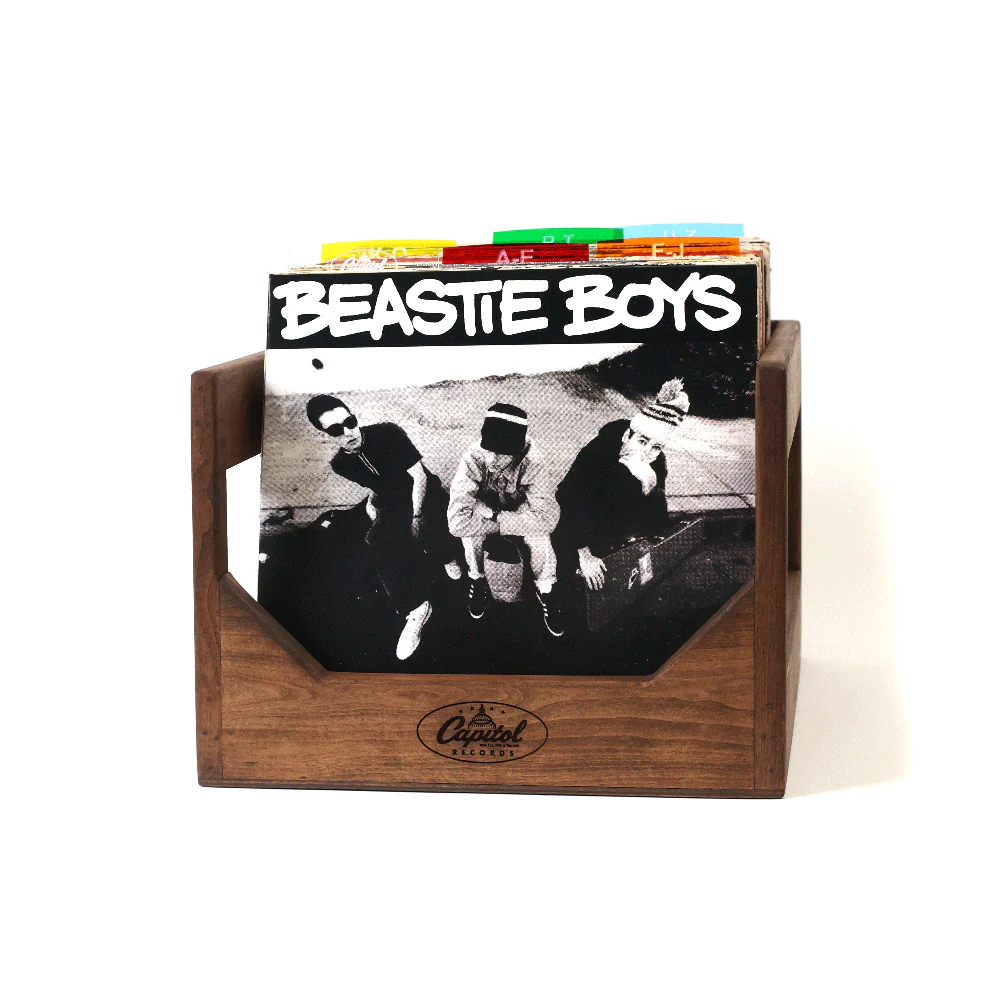 Capitol x WickerWoodWorks - The Cube: 12" Vinyl Storage Crate - Image 5