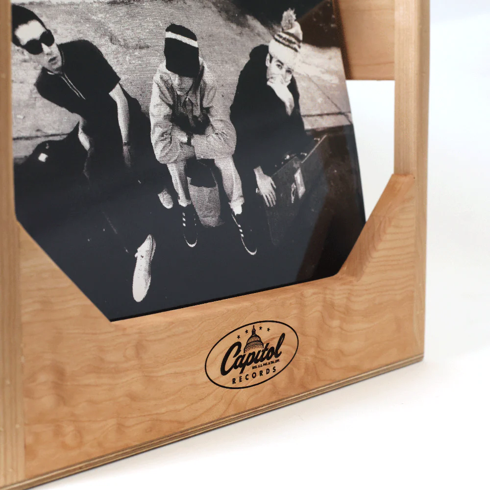 Capitol x WickerWoodWorks - The Cube: 12" Vinyl Storage Crate - Image 8