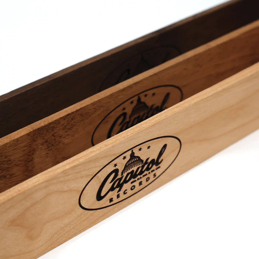 Capitol x WickerWoodWorks - Vinyl Record Display Wall Hanger - Image 9