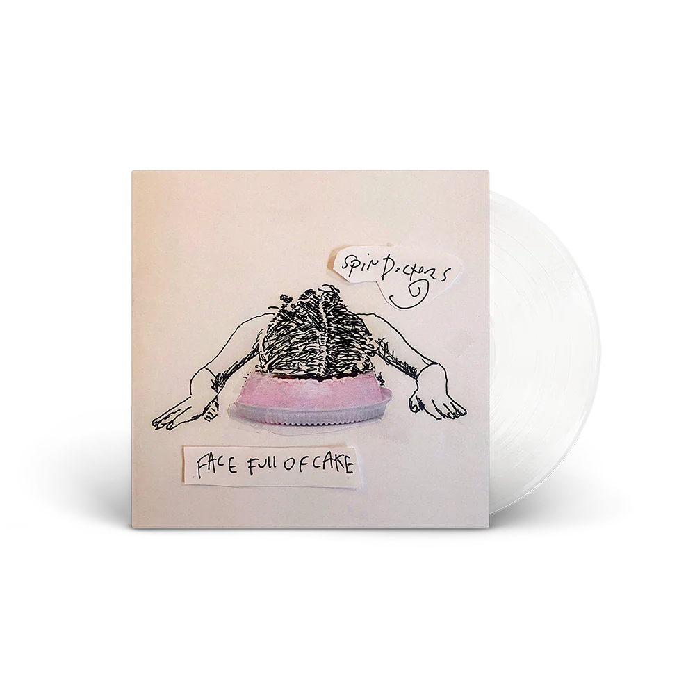 Face Full Of Cake Standard White Vinyl
