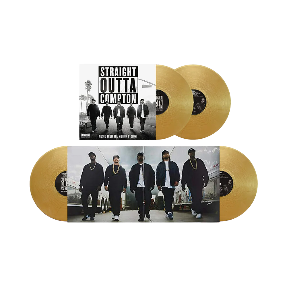Straight Outta Compton (Music From The Motion Picture) (Gold Chain Vinyl - 2LP)