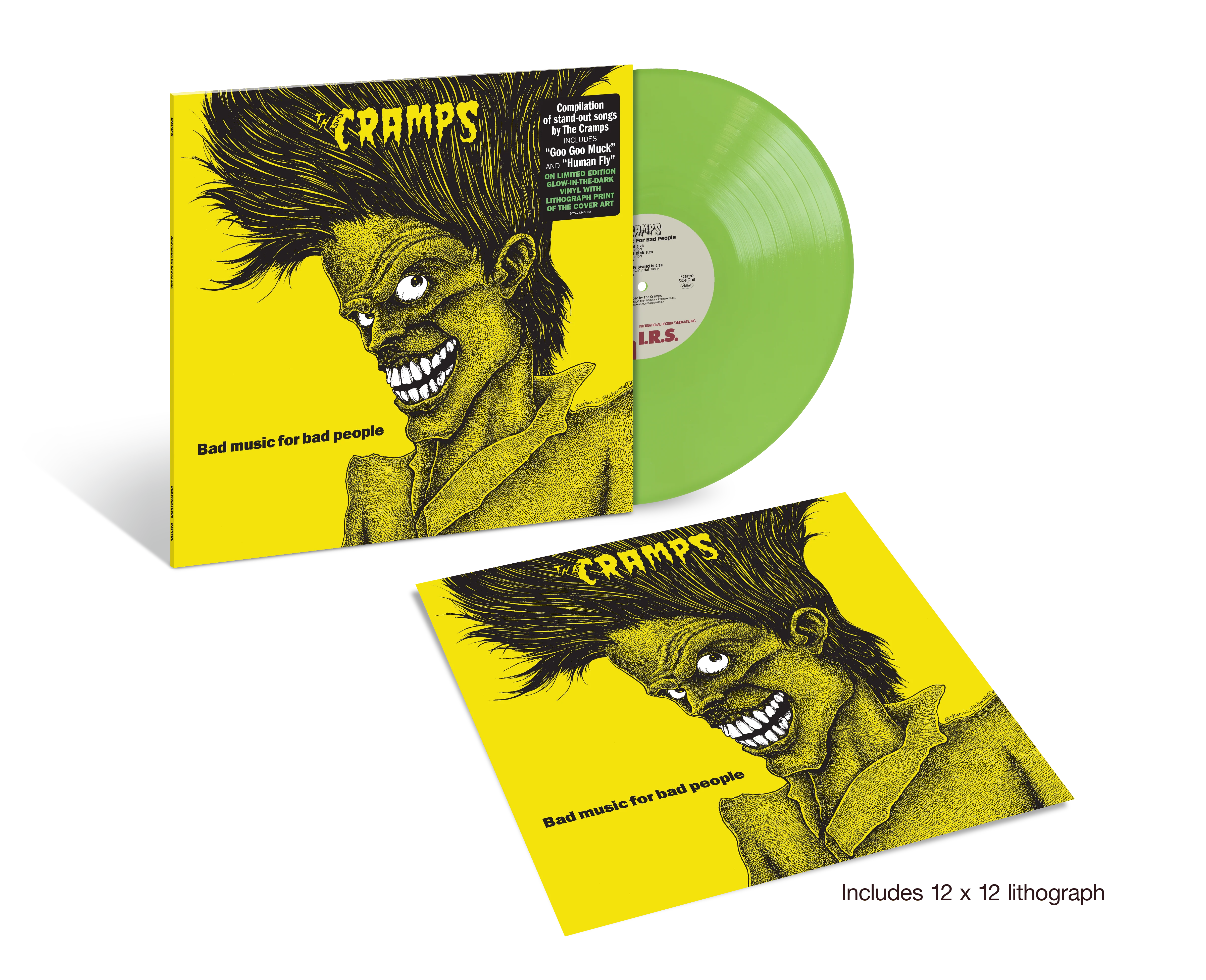 Bad Music For Bad People Glow In The Dark Vinyl